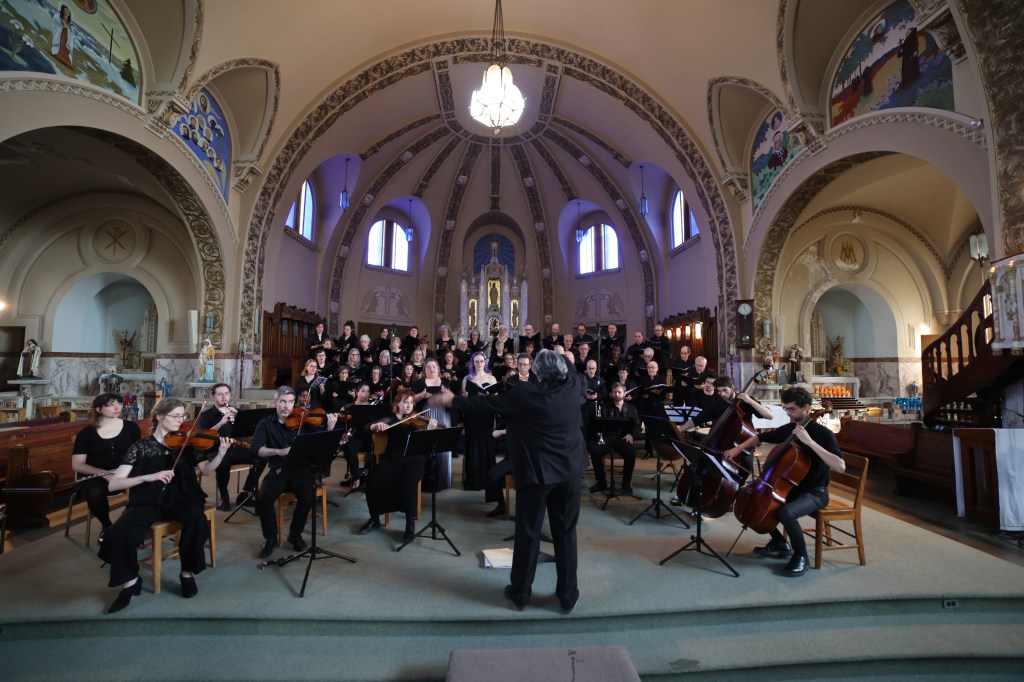 Concert avec orchestre en la belle église Saint-Denis (2023-05)